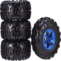 Gumene gume i govore plastične dijelove naplataka na kotačima, RC Monster Truck Wheel i set za gume za Traxxas