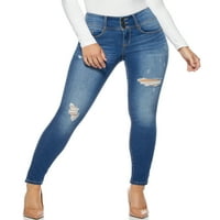 Sofia traperice Sofia Vergara Paulina Skidajući kontur wasitband mid Rise Jean Women's