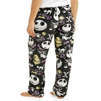 Jack Skellington Ženske i žene plus superminky fleece pidžama Pant