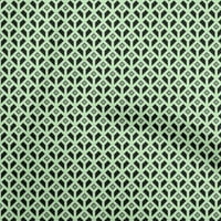 Jednobojna pamučna Baptiste tkanina U boji vapna Geometrijski obrti Ukrasna Tkanina s otiskom širine dvorišta