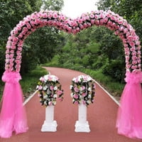 Umjetna simulacija ružičasti pupoljci cvjetnih glava za svadbenu ceremoniju odmor za odmor za kuću ukras crvena