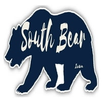 Južni medvjed Ajova suvenir vinilna naljepnica naljepnica s uzorkom medvjeda