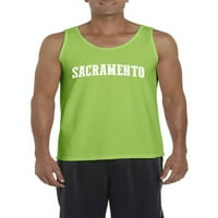 Muška majica bez rukava za muškarce, veličine do 3 inča-Sacramento