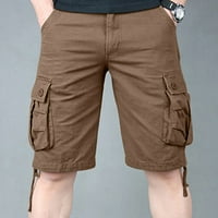Homadles muške rastezljive kratke hlače- labave kratke hlače veličine kave 6xl