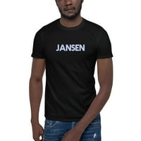 Jansen retro stil pamučna majica s kratkim rukavima po nedefiniranim darovima