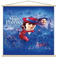 Diznejeva Marija Poppins se vraća-skica zidnog plakata s magnetskim okvirom, 22.37534