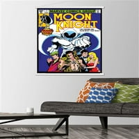 Comics - Moon Knight - Moon Knight drveni magnetski uokvireni zidni poster, 22.375 34