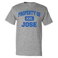 Svojstvo Jose majice smiješni poklon za tinejdžer