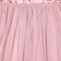 George Girls Velor Glitter Mesh Tutu haljina, veličine 4-16