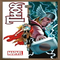 Stripovi iz generacije: nedostojni Thor i moćni Thor plakat na zidu, 14.725 22.375