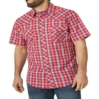 Wrangler muški džep s kratkim rukavima zapadna košulja