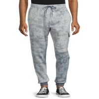 Tahari muški kravata boja teretna fleece joggers