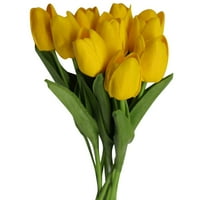 set različitih umjetnih cvjetova tulipana za uređenje doma za svadbene zabave, poklon rekviziti za fotografiranje