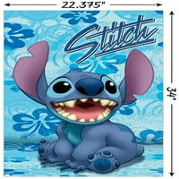 Zidni plakat Lilo i Stitch sjede, 22.375 34