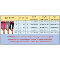 Pxiakgy kratke hlače za ženske modne kratke hlače povremene chino hlače solidne hlače siva + xl