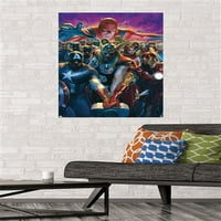 Comics of the Comics-The Avengers-plakat na zidu od The mumbo, 22.375 34