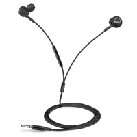 Urban Wired Jacke Izdržljive slušalice za uši u ušima i kontrola volumena, duboki bas čisti zvuk zvuka izolirajući