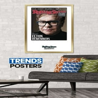 Časopis - plakat Eltona Johna na zidu, 22.375 34
