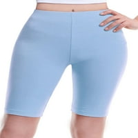 Napravio Olivia Women's Basic Solid Active Yoga biciklističke kratke hlače