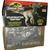 Jurassic Park Velociraptor Raptor Super detaljan Lindberg Model Kit Slika