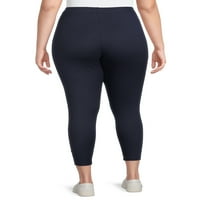 Terra & Sky Women's Plus veličine četkane gamaše, 2-pack