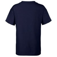 Majica s kratkim rukavima-Majica kratkih rukava za djecu-po mjeri-Sportska mornarica