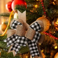 Božićni ručno izrađeni bledani božićno drvce ukras kuće