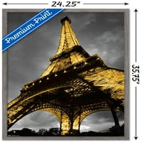 Zidni poster Eiffelov toranj - svjetla, 22.375 34