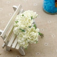 Umjetno svileno umjetno cvijeće cvjetni svadbeni buket za zabavu uređenje doma