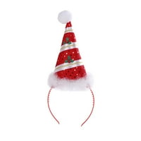 Božićni traci za djevojke, simpatični i lijepi univerzalni božićni šešir, pribor za kosu za djevojčice, božićne