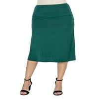 Udobna odjeća Ženska linija Elastična suknja dužine koljena