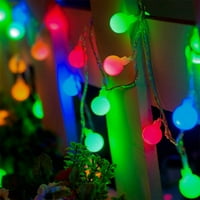 20ft LED globus lopta, lampica, baterija s baterijama, ukrašavanje lampica za zabavu za vjenčanje božićni vrt,