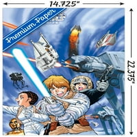 Ratovi zvijezda: Manga ludilo - Hotov zidni poster, 14.725 22.375