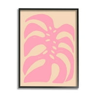 Stupell Industries Pink Tropical List Corp Graphic Art Black Framed Art Print Art Art, Dizajn Birgit Maria Kiennast
