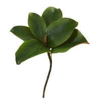 Gotovo prirodni 14in. Magnolia list Umjetni cvijet