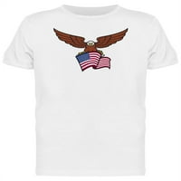 Muška majica s crtanim orlom i zastavom SAD-a-slika iz mumbo-a, Muška Veličina 3 mumbo-mumbo