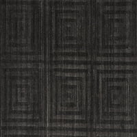 Savona Luxe viskoza prostirka, prostirka s visokim niskim gomilama, asfaltno siva, 5ft-6in 8ft-6in