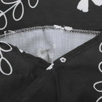 Rasprodaja ženskih dugih hlača u Jesen-Ljeto, Ženske Ležerne hlače s printom, udobne rastezljive Ležerne hlače