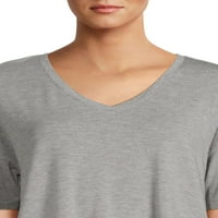 Time i TRU ženska majica s V-izrezom s kratkim rukavima