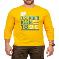 S. Polo Assn. Grafička majica s dugim rukavima za muške i velike muške