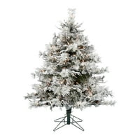 Umjetno božićno drvce od 6,5 '59, prozirno Mini svjetlo od 6,5