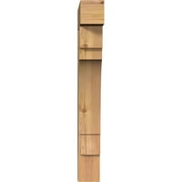 Ekena Millwork 1 2 W 16 d 28 h merced blok glatka nosača, zapadnjački crveni cedar