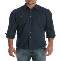 Wrangler muški i veliki muški vrhunski majica Slim Fit Stretch, do veličine 3xl