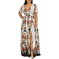 Ljetne haljine za žene na rasprodaji Plus size modne ženske cipele s izrezom u obliku leptira u obliku leptira