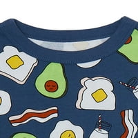 Wonder Nation Toddler Boy Cotton tijesni fit pidžama set, 6 komada, veličine 12m-5T