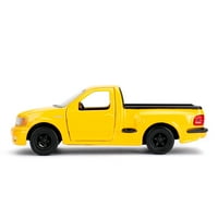 1: prilagođeni žuti kamion u mjerilu