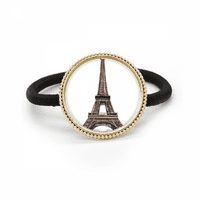 Paris Eiffel Tower u Francuskoj srebrnoj metalnoj kravatu za kosu i gumenu traku za glavu