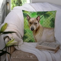 Carolines Treasures BB9854PW Ukrasni jastuk od tkanine Thai Ridgeback St Patricks 14Hx14W, šaren