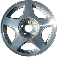 6. Obnovljeni OEM kotač od aluminijskog legura, obrađen i srednje srebrno, odgovara 1999- Ford Windstar