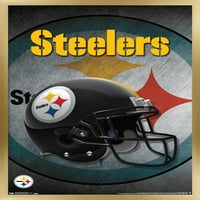 Pittsburgh Steelers - plakat na zidu s kacigom, 22.375 34